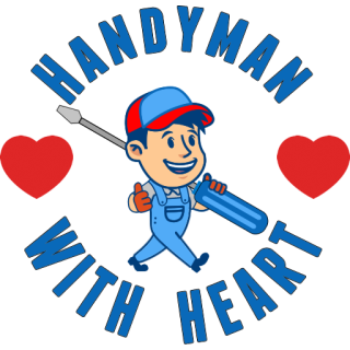 Handyman With Heart Logo Handyman With Heart Logo